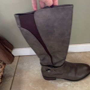 Call it spring distrsssed grey boots